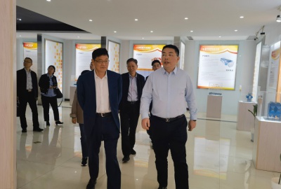 紹興市政協(xié)副主席呂丙一行蒞臨德創(chuàng)環(huán)?？疾煺{(diào)研
