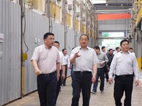 紹興市市長俞志宏蒞臨我司考察調(diào)研