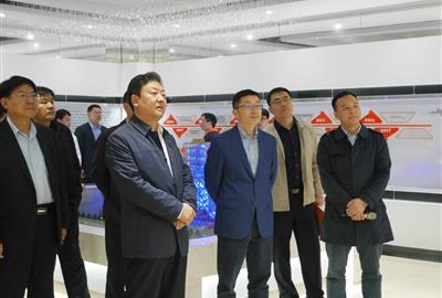 濰坊市黨政代表團(tuán)蒞臨德創(chuàng)環(huán)?？疾熘笇?dǎo)