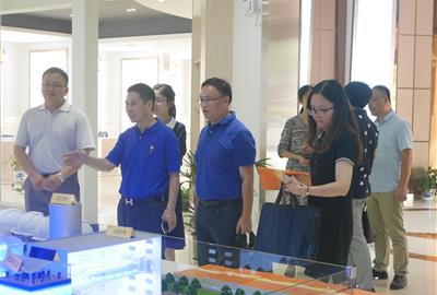 越城區(qū)區(qū)委組織部周副部長(zhǎng)蒞臨德創(chuàng)環(huán)保